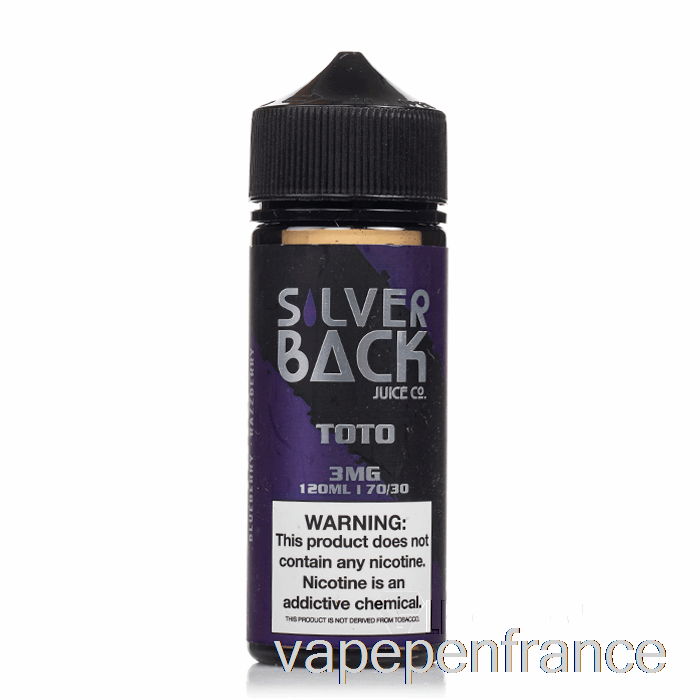 Toto - Jus De Dos Argenté Co. - Stylo Vape 120 Ml 6 Mg